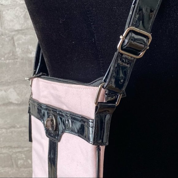 NWOT Mary Kay Pink & Black Crossbody Bag - Picture 4 of 13